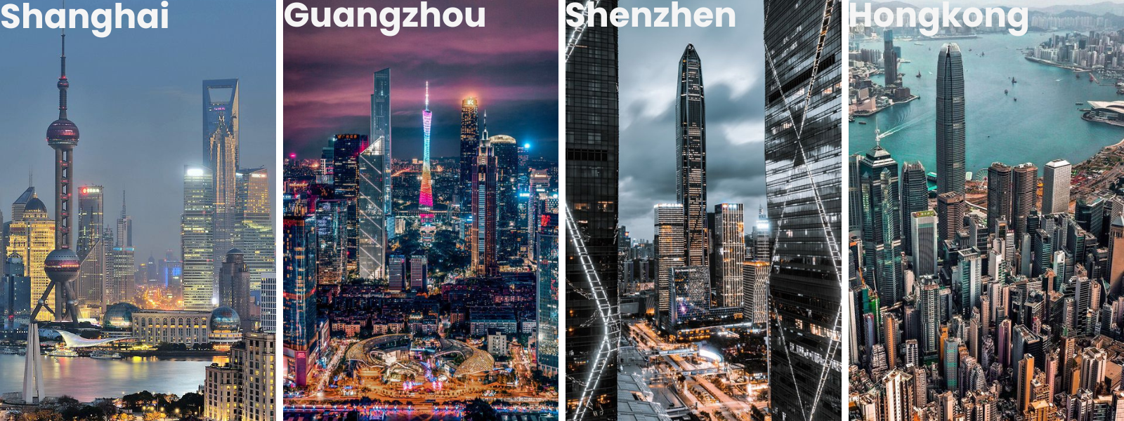 Metropolitan Areas and Modern cities in china