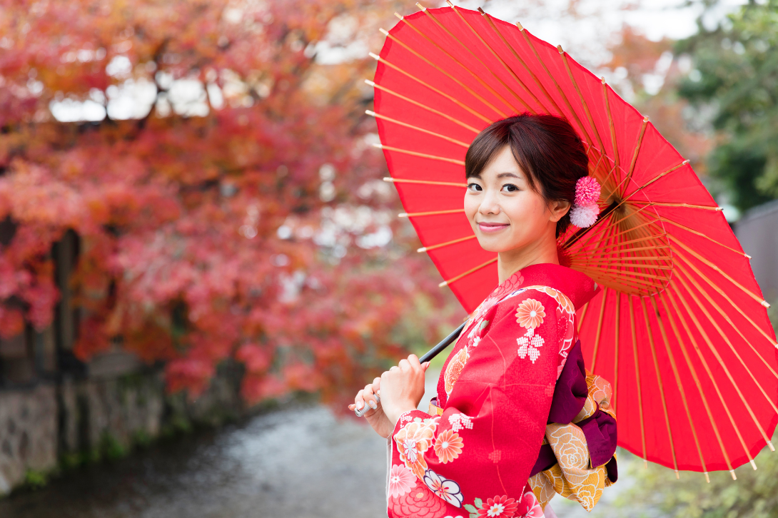 female kimono